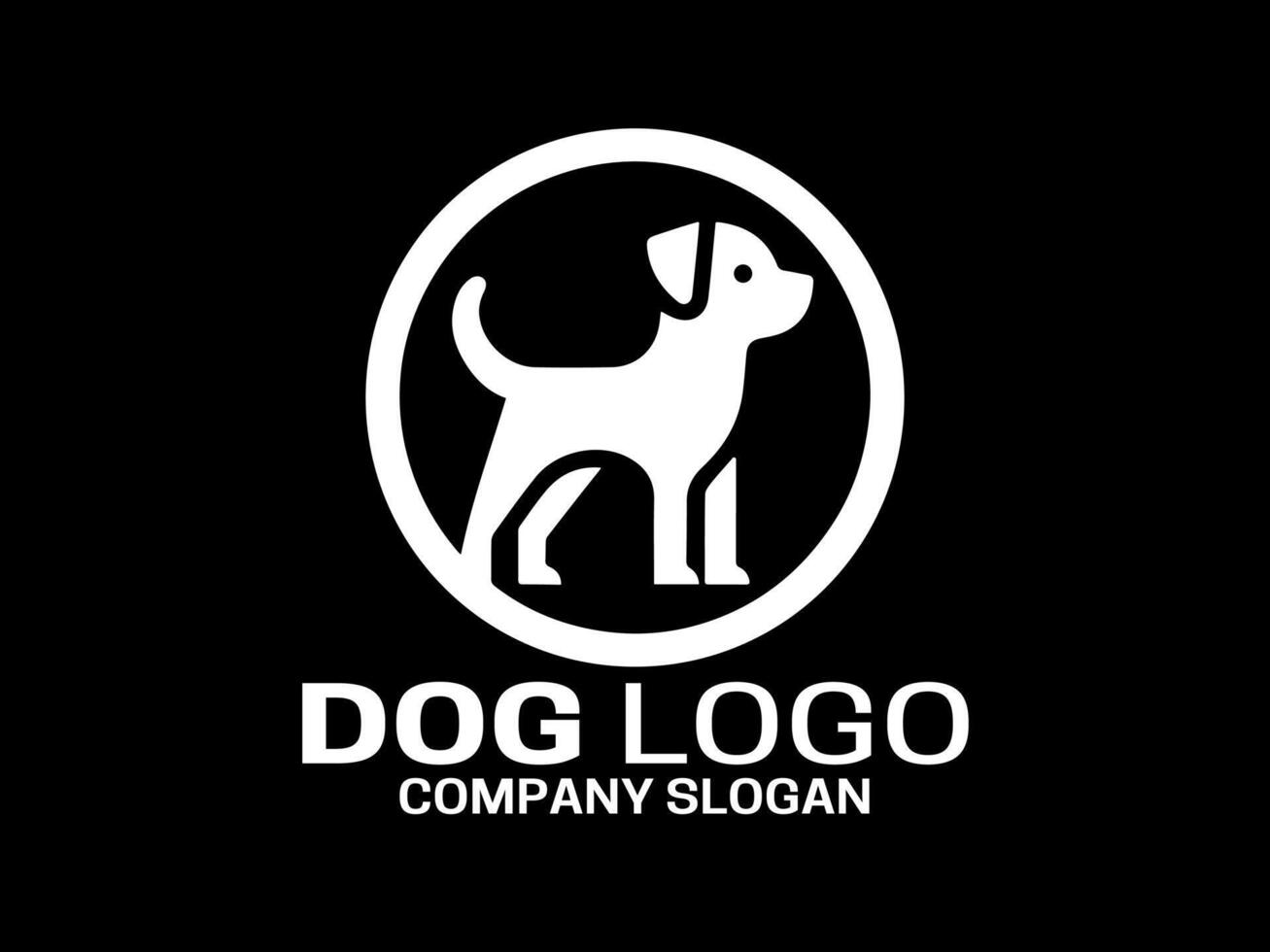 Dog Icon Symbol . Dog Logo Design Template vector