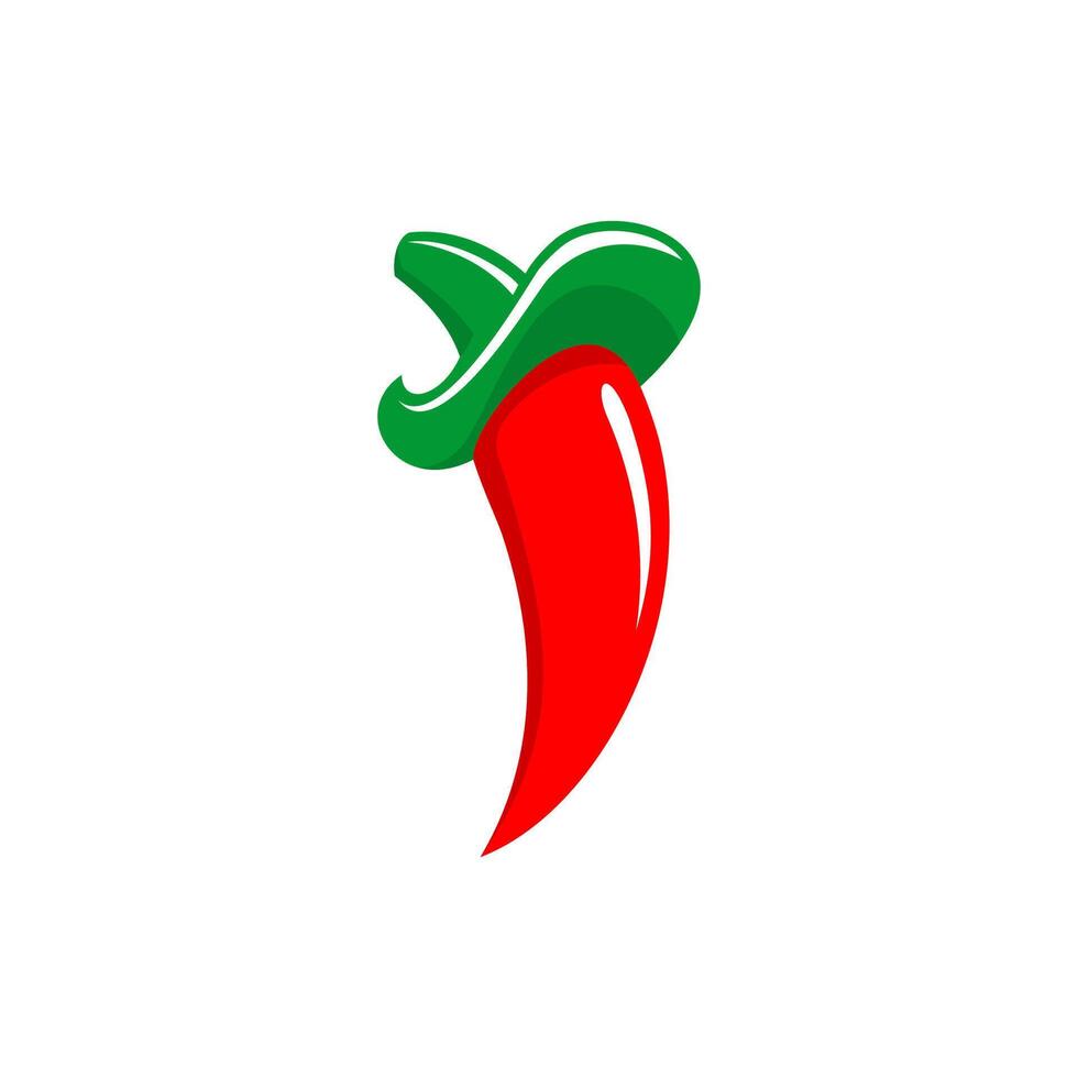 RED CHILI HAT vector