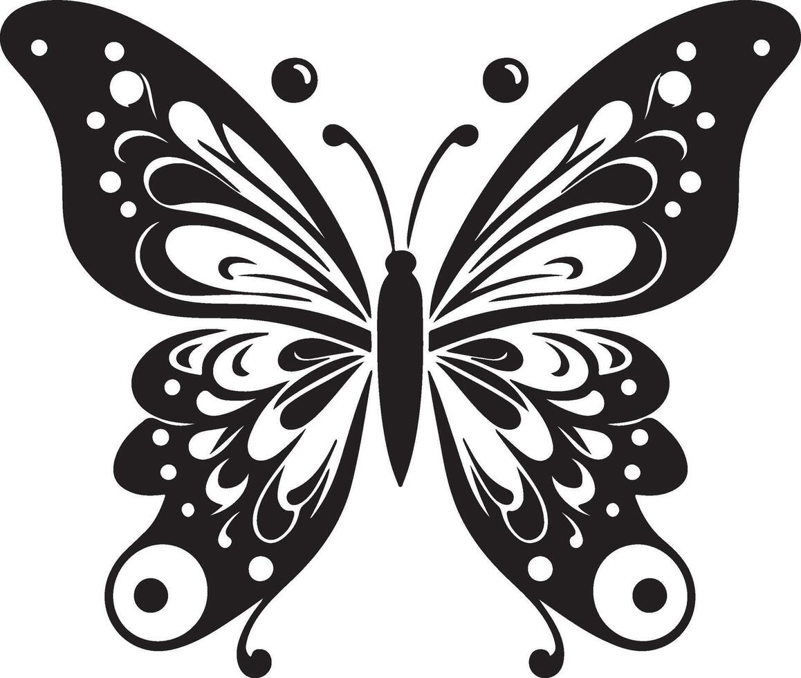 butterfly illustration eps 10 vector