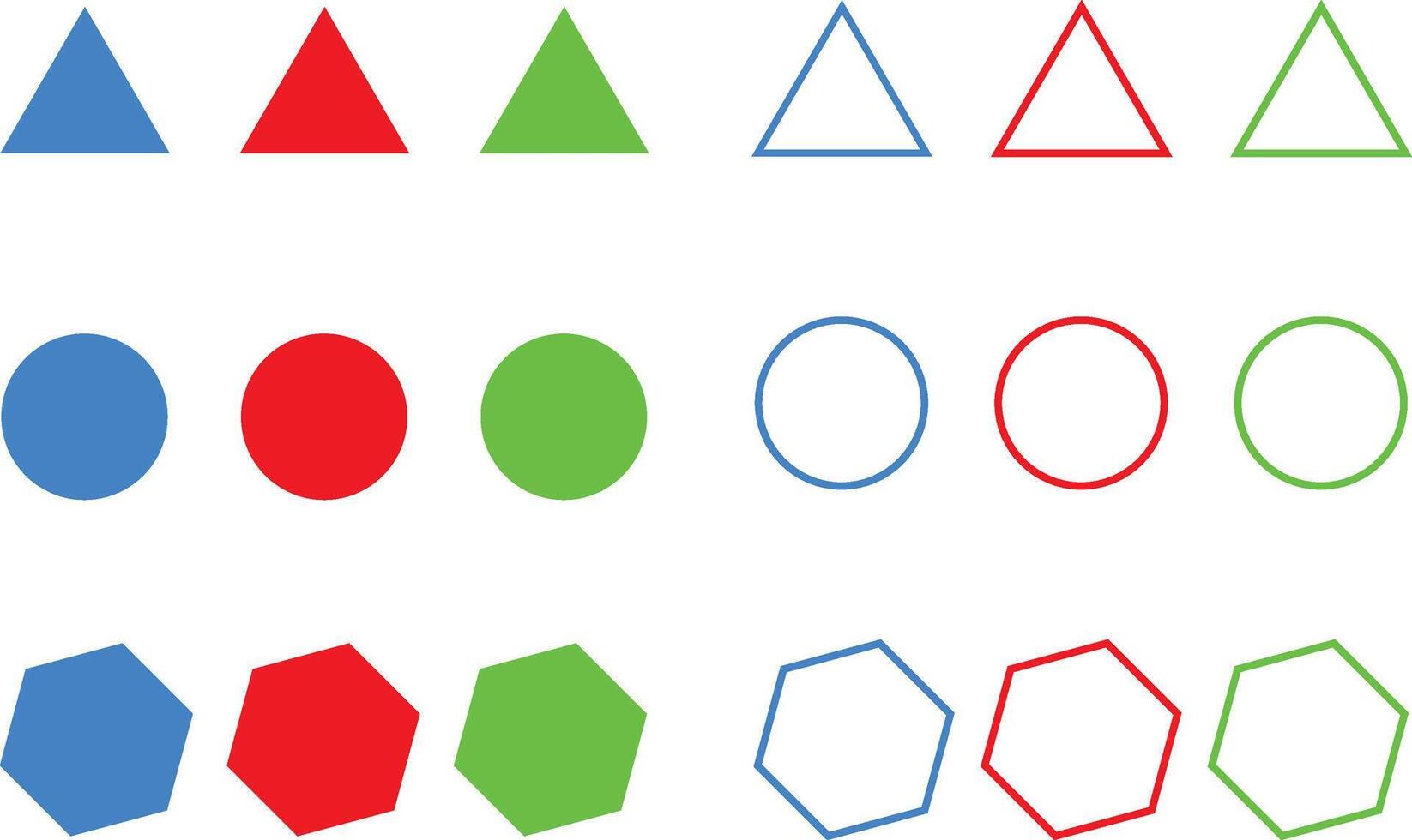 Equilateral triangle icon illustration line triangle eps 10 vector