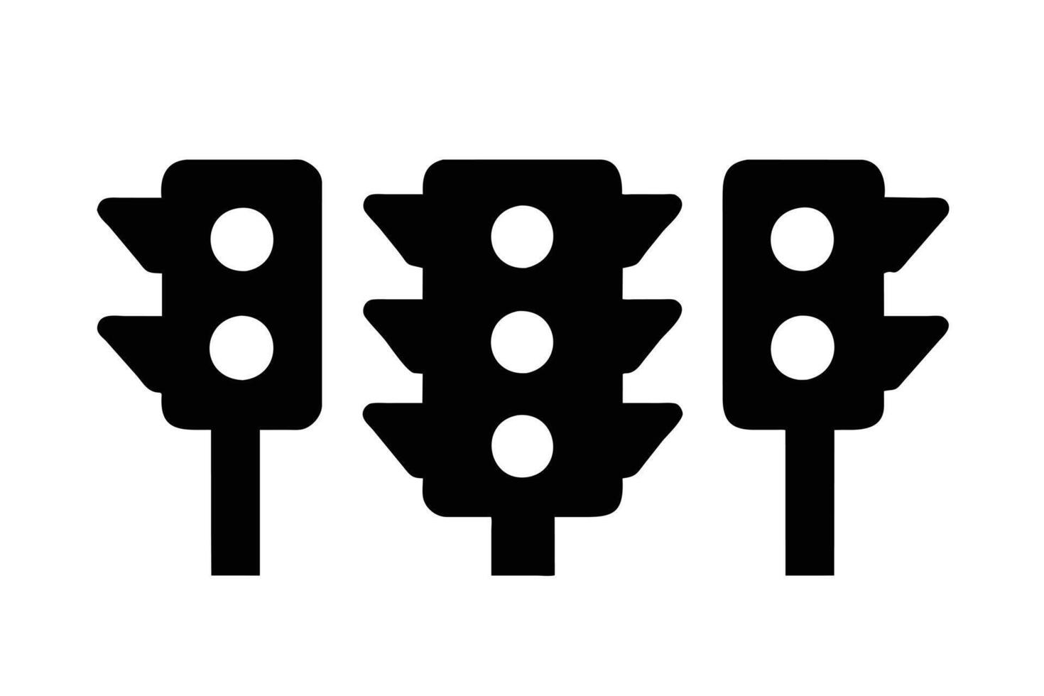 Traffic Light Street design vector