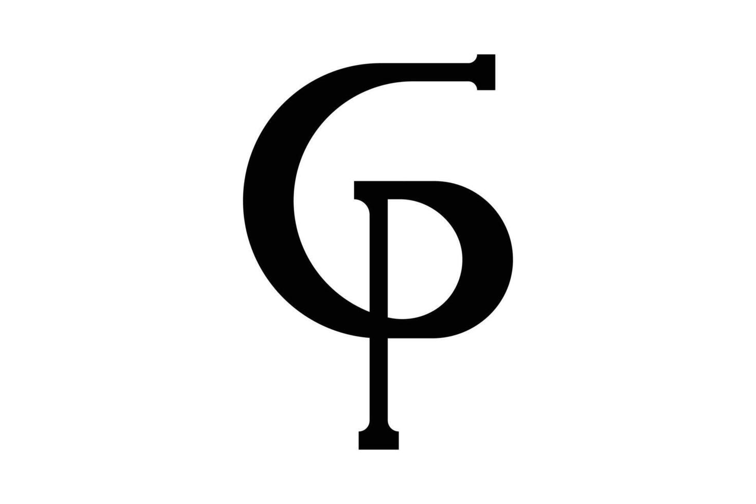 GP OR PG LOGO vector