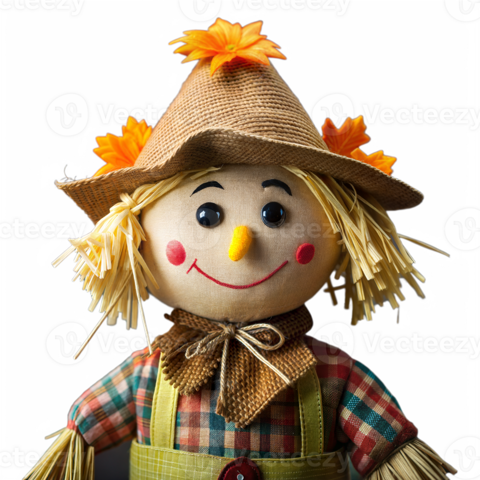 Scarecrow Standing on Transparent Background png