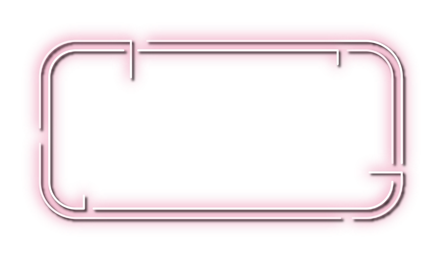 neon simple glowing in the sky png