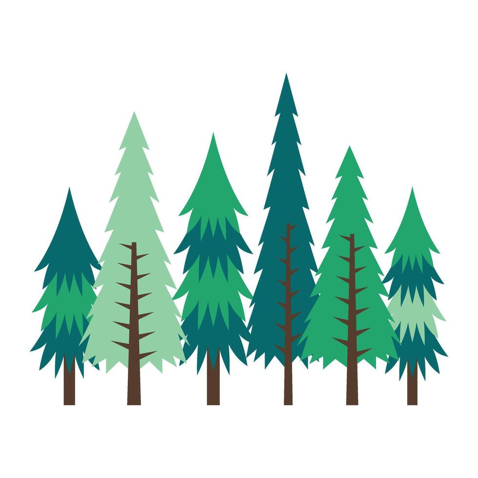 Forest Tree Illustration vector
