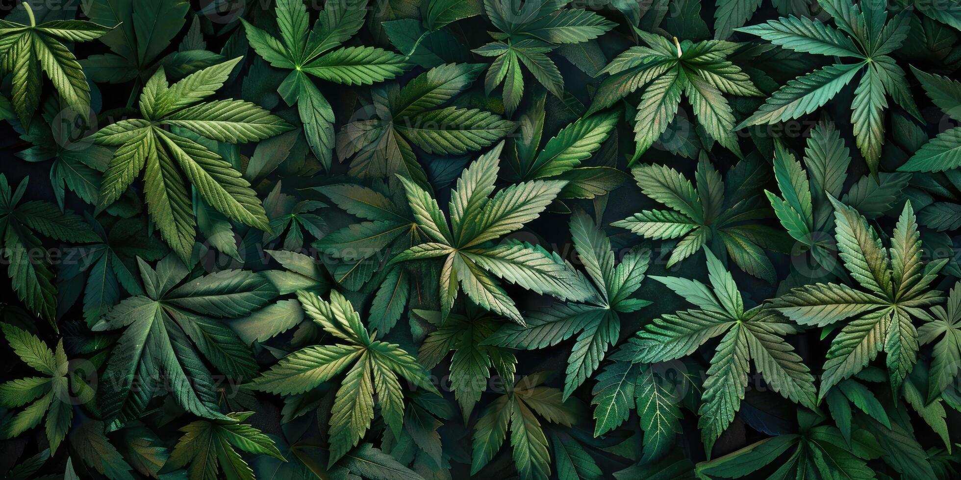 Cannabis texture marijuana leaf pile background photo