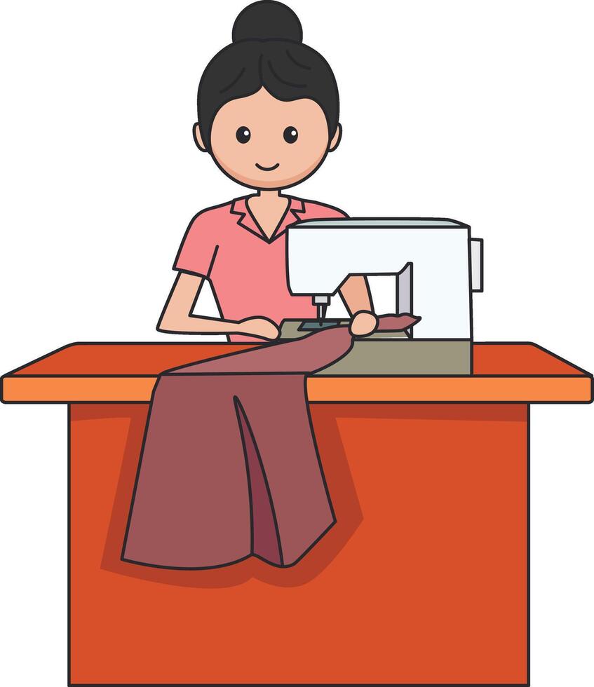 sailor cartoon illustration vector