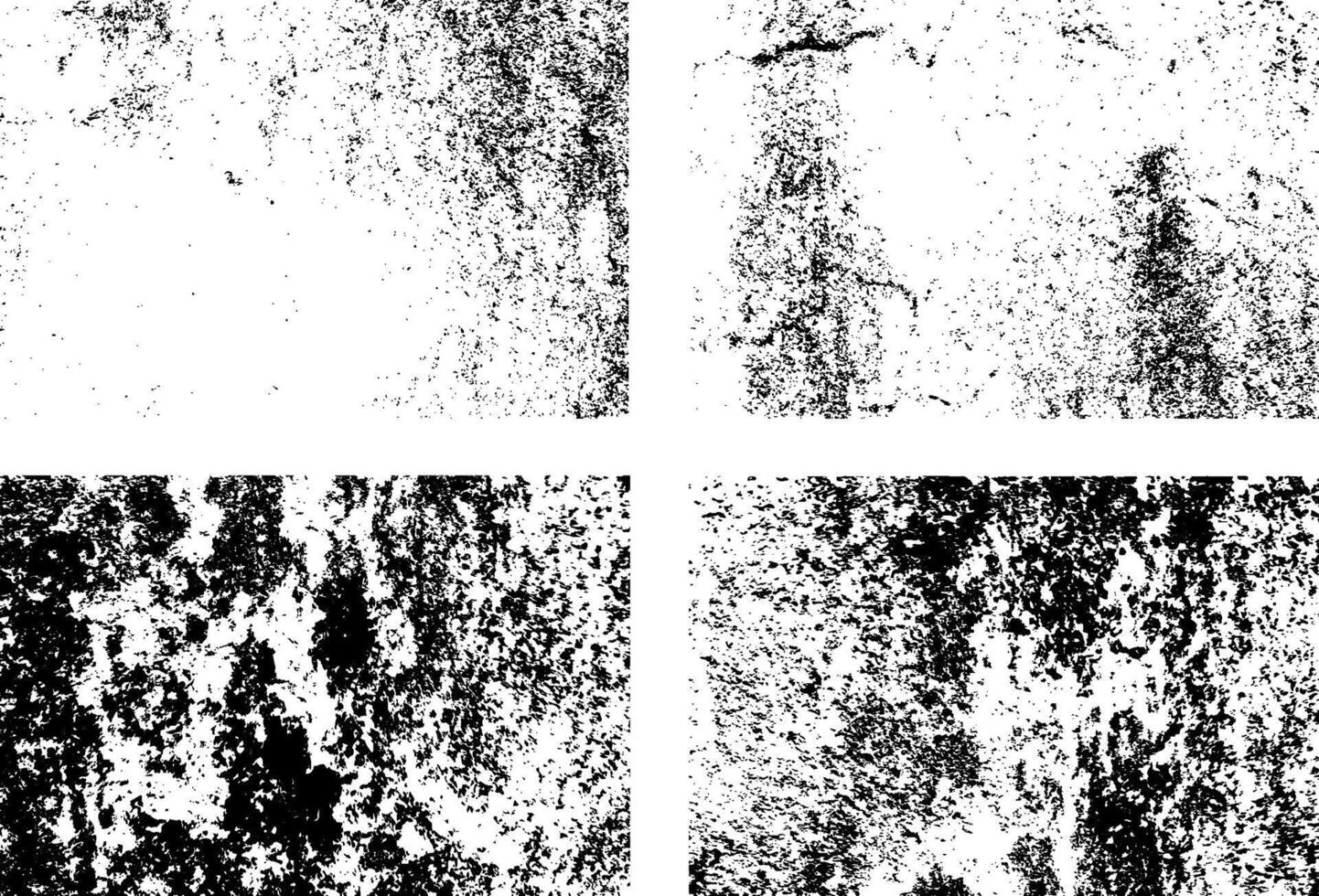 Grunge textures set. Distressed Effect. Grunge Background vector
