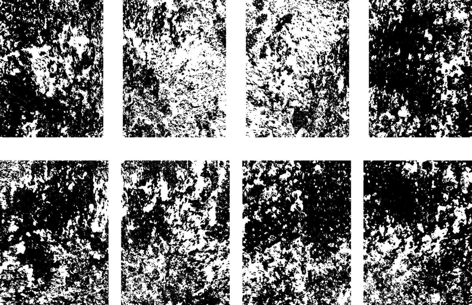 Dust Dots Grunge Texture Set vector