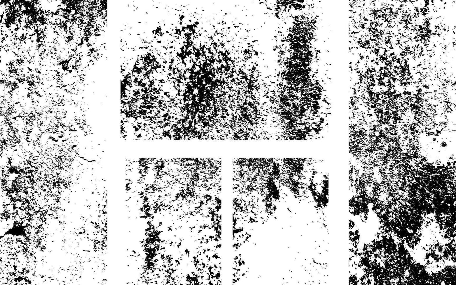 Overlay texture set. Different types of texture vector