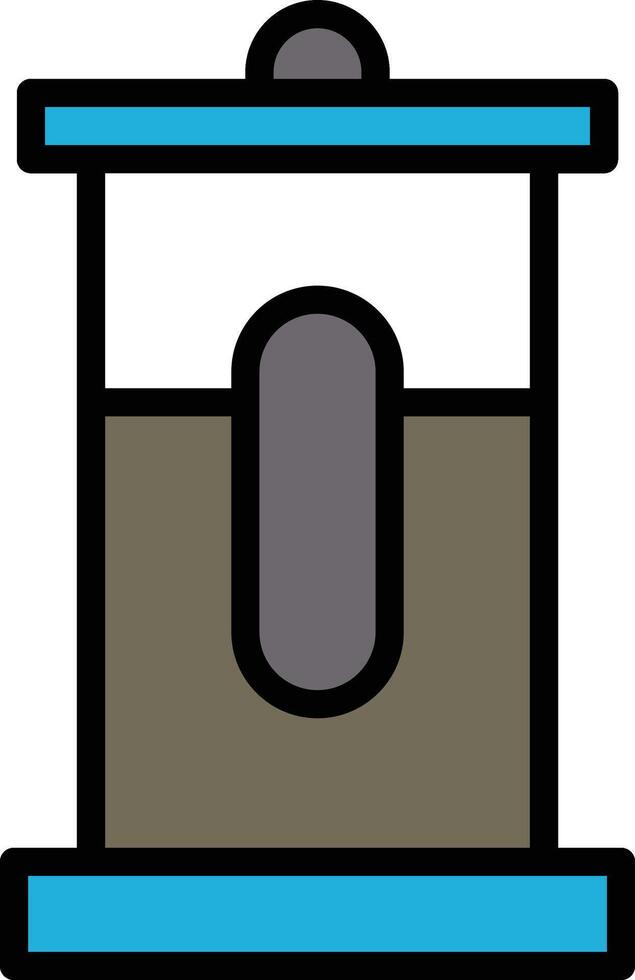 coffee maker icon illustration in line style vector