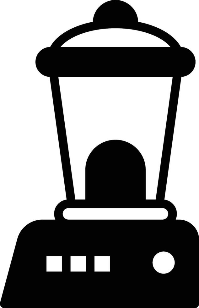 food blender icon illustration in line style vector