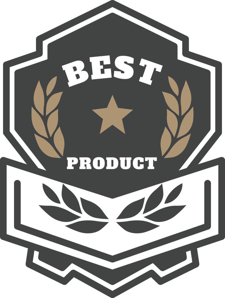 A logo with a crown and stars that says Guaranteed vector