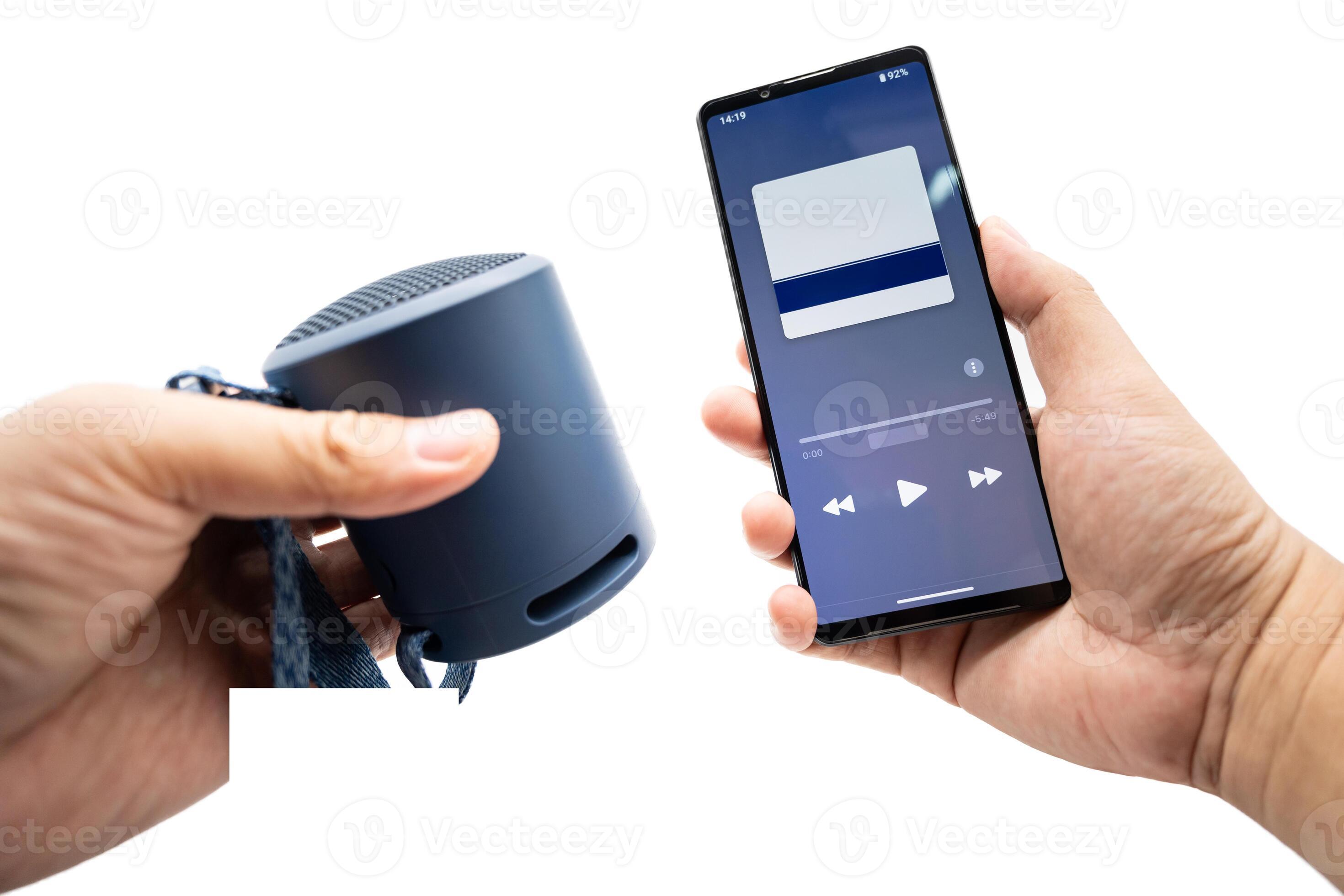 Can I Use A Bluetooth Speaker For Phone Calls Hand using phone connecting portable speaker. Using bluetooth speaker