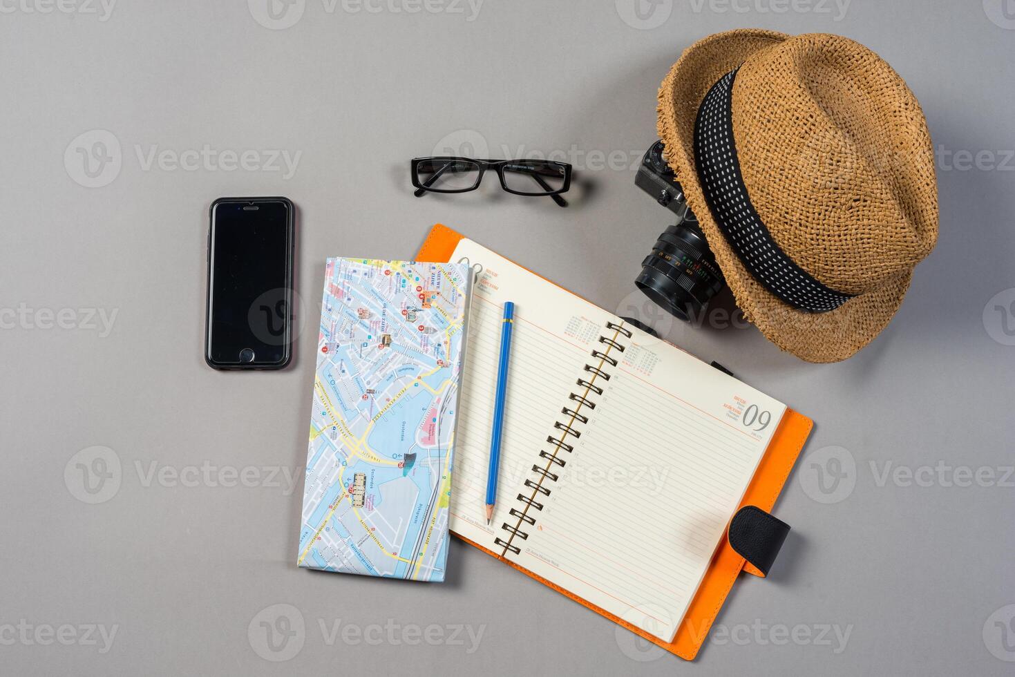 Travel mock up photo