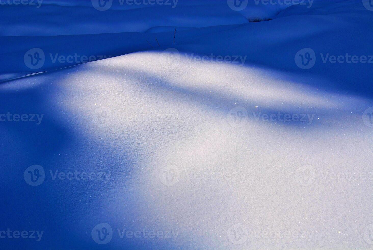 The invoice of a fresh snow photo