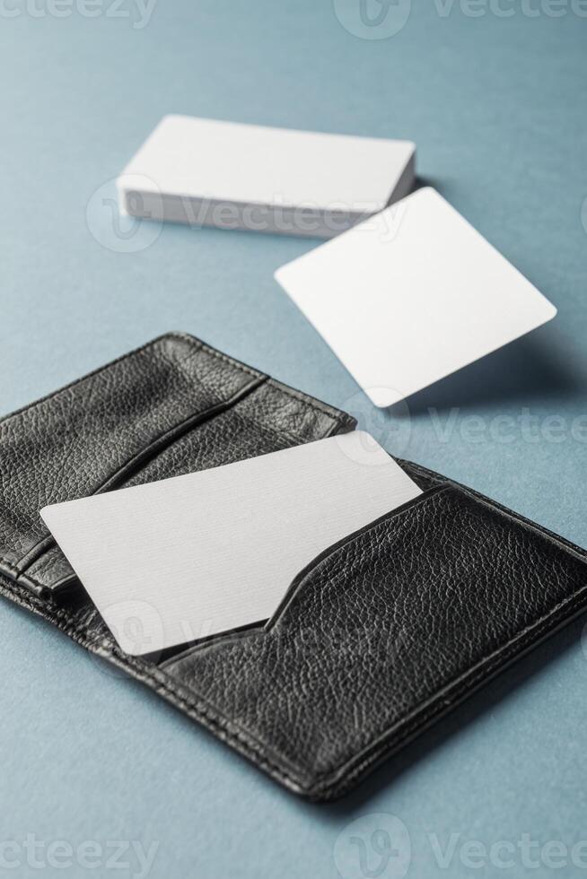 Mock up of business cards photo