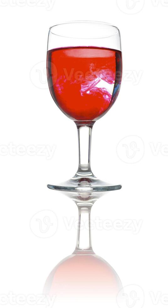 Ink in a glass photo
