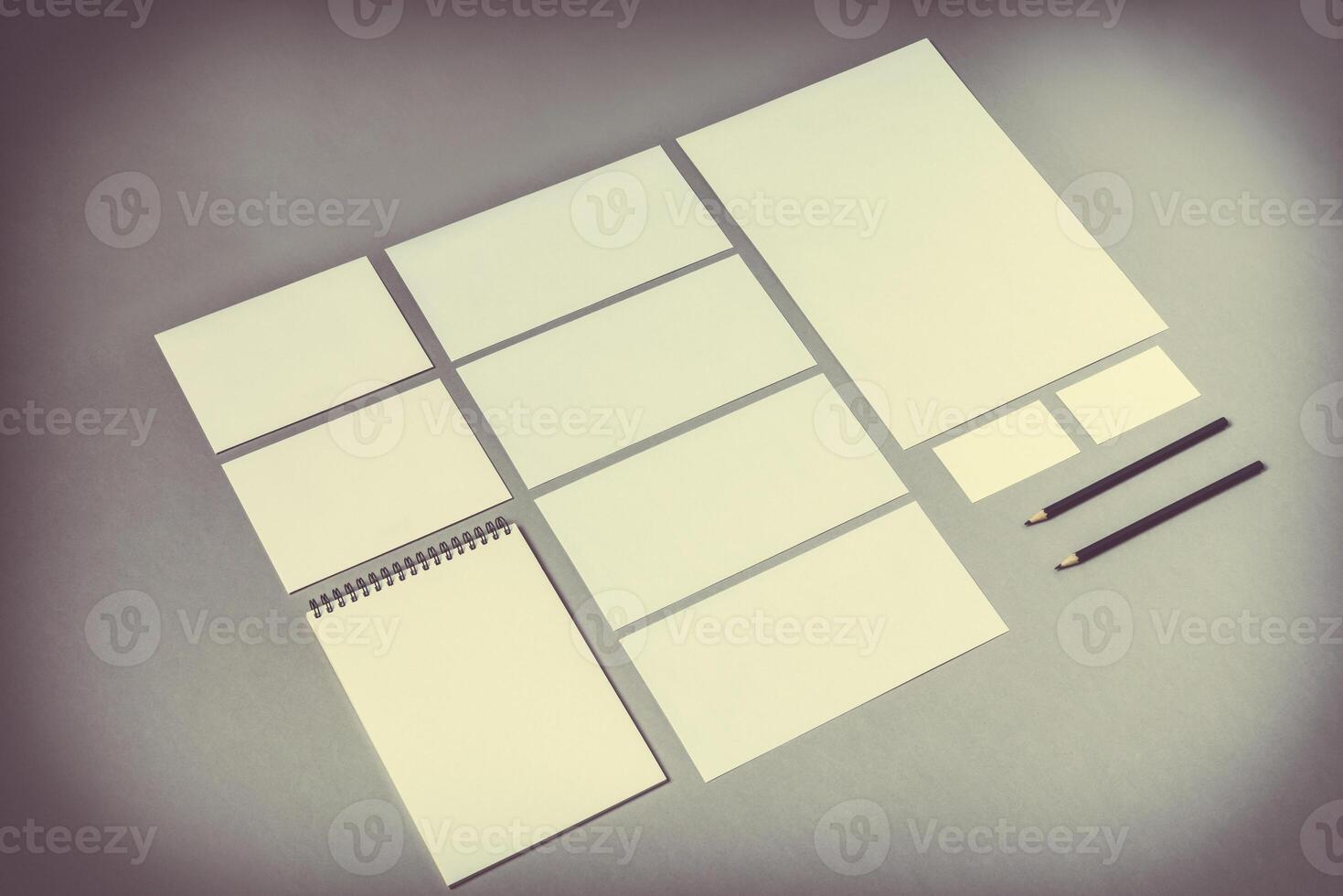 Template for branding identity. photo