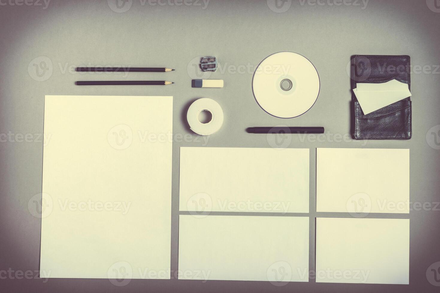 Template for branding identity. photo