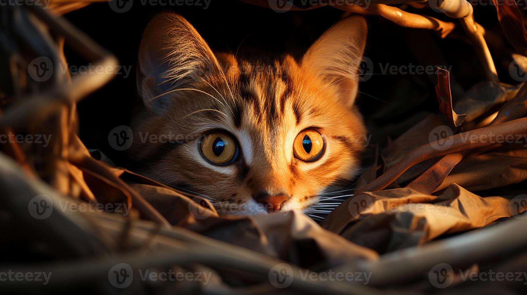 Baby cat lazy time funny kitten playful little paw photo