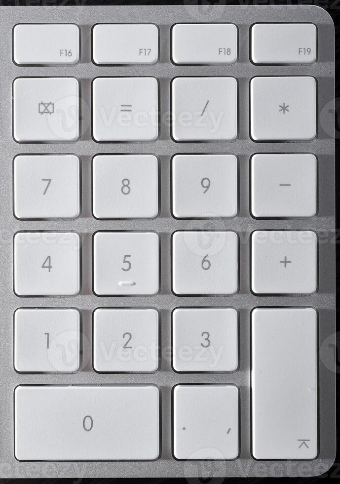 The white mouse and the keyboard for the computer photo