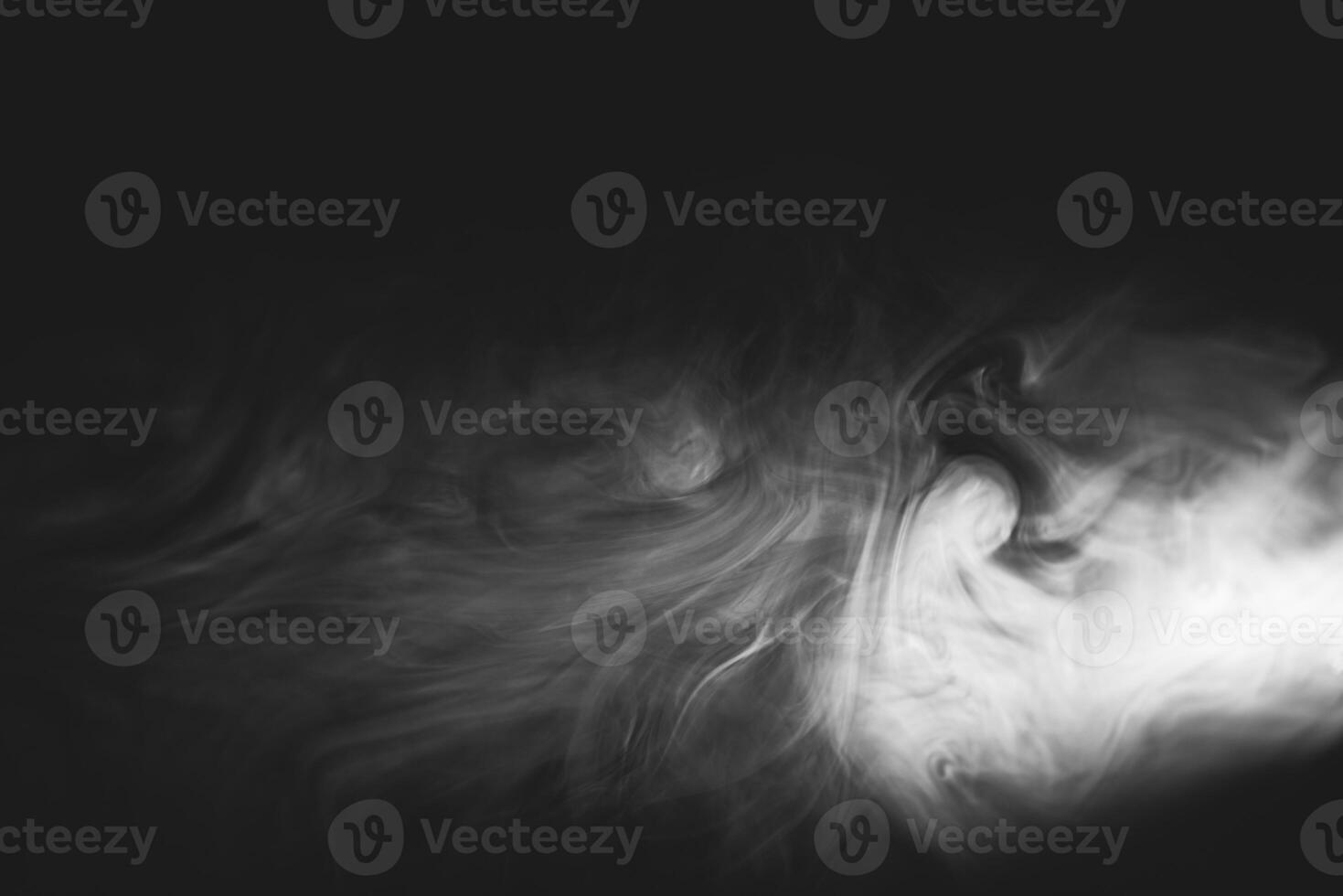 White smoke, studio shoot photo