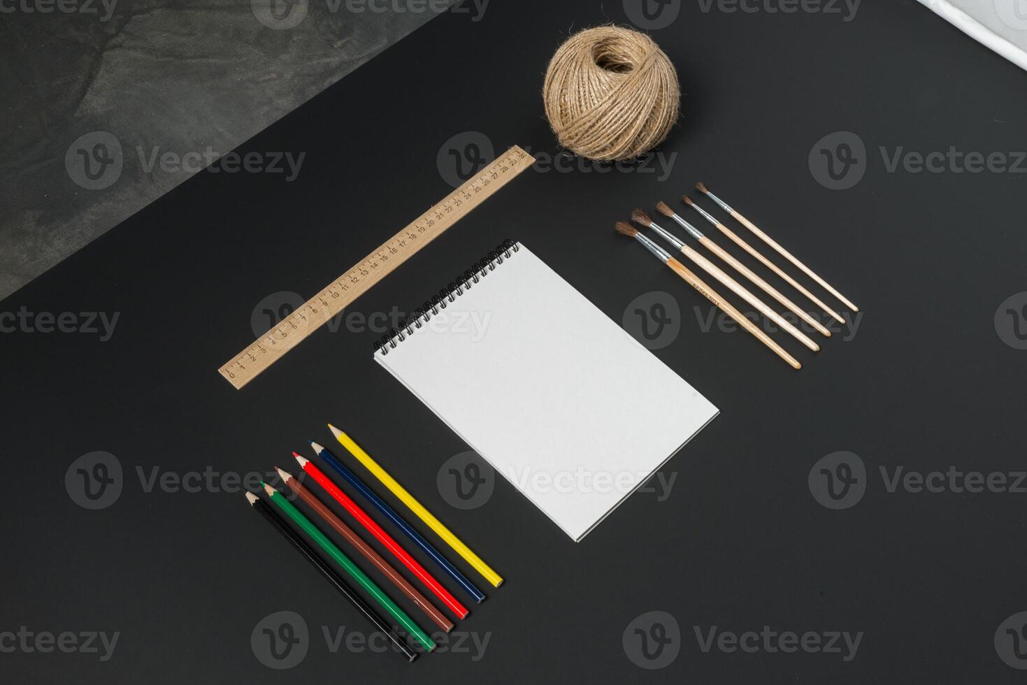 Template for branding identity. photo