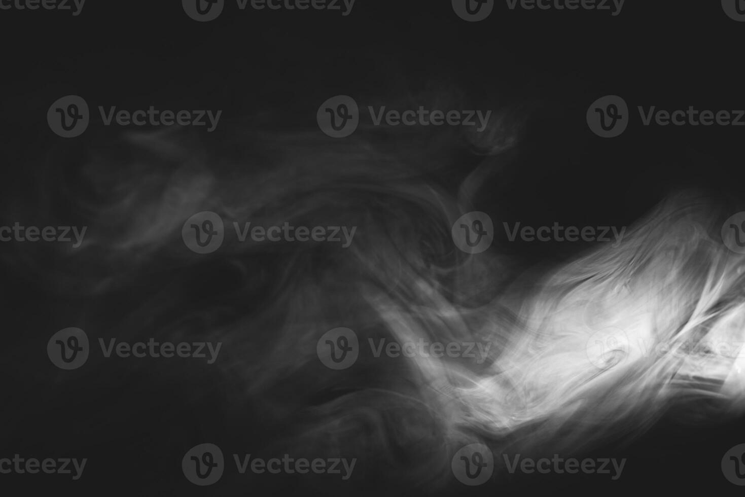White smoke, studio shoot photo