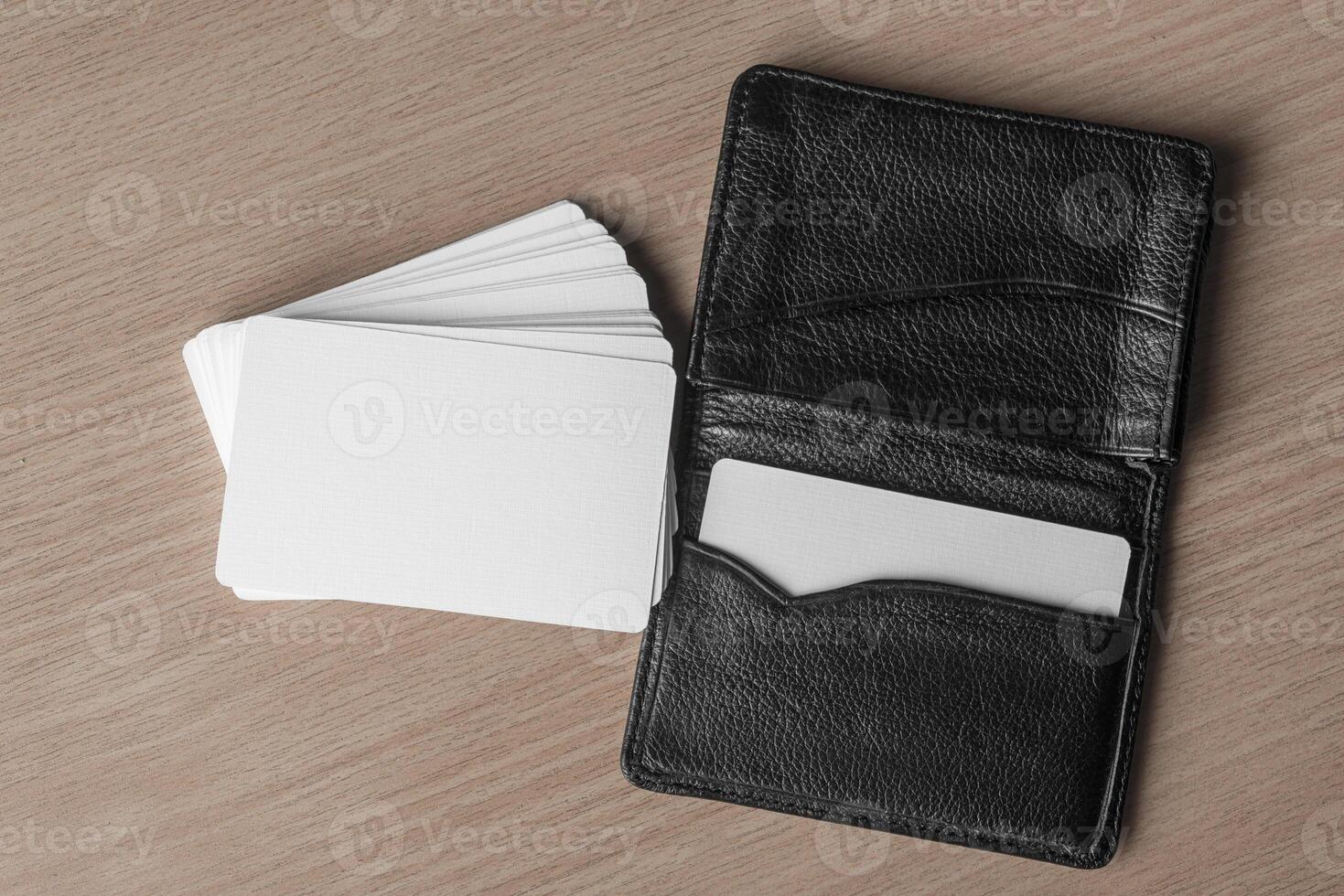 Business cards blank mockup - template photo