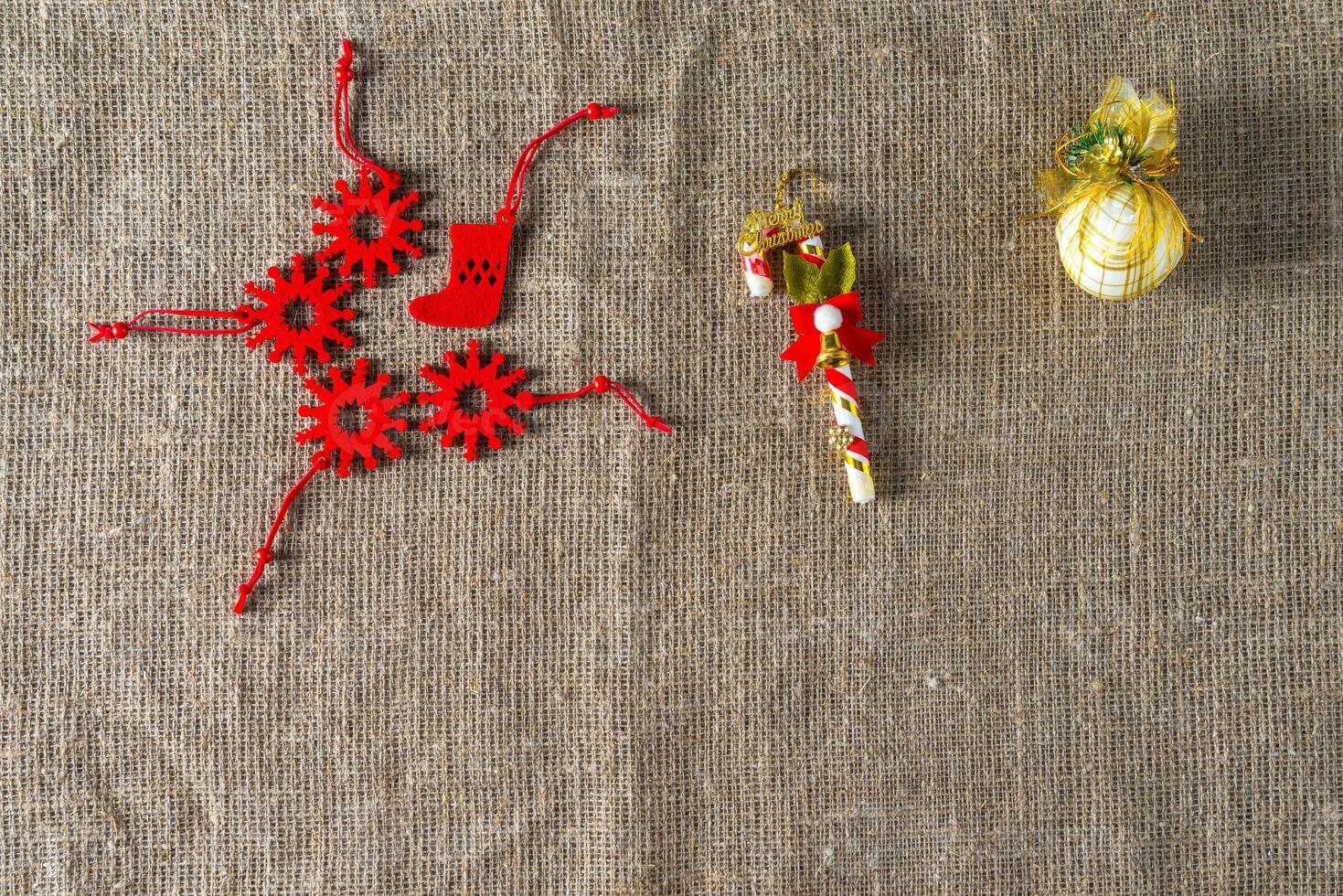 Christmas decoration background photo
