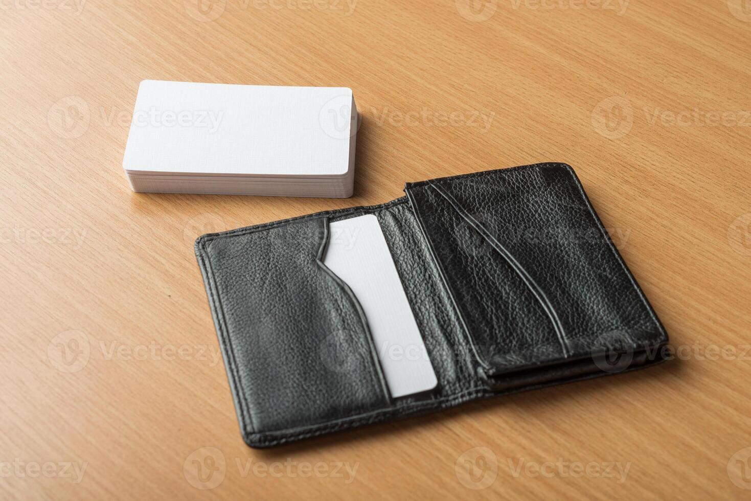 Business cards blank mockup - template photo