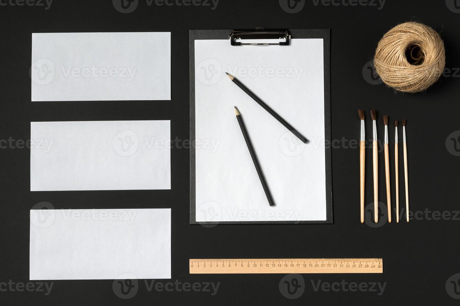 Template for branding identity. photo