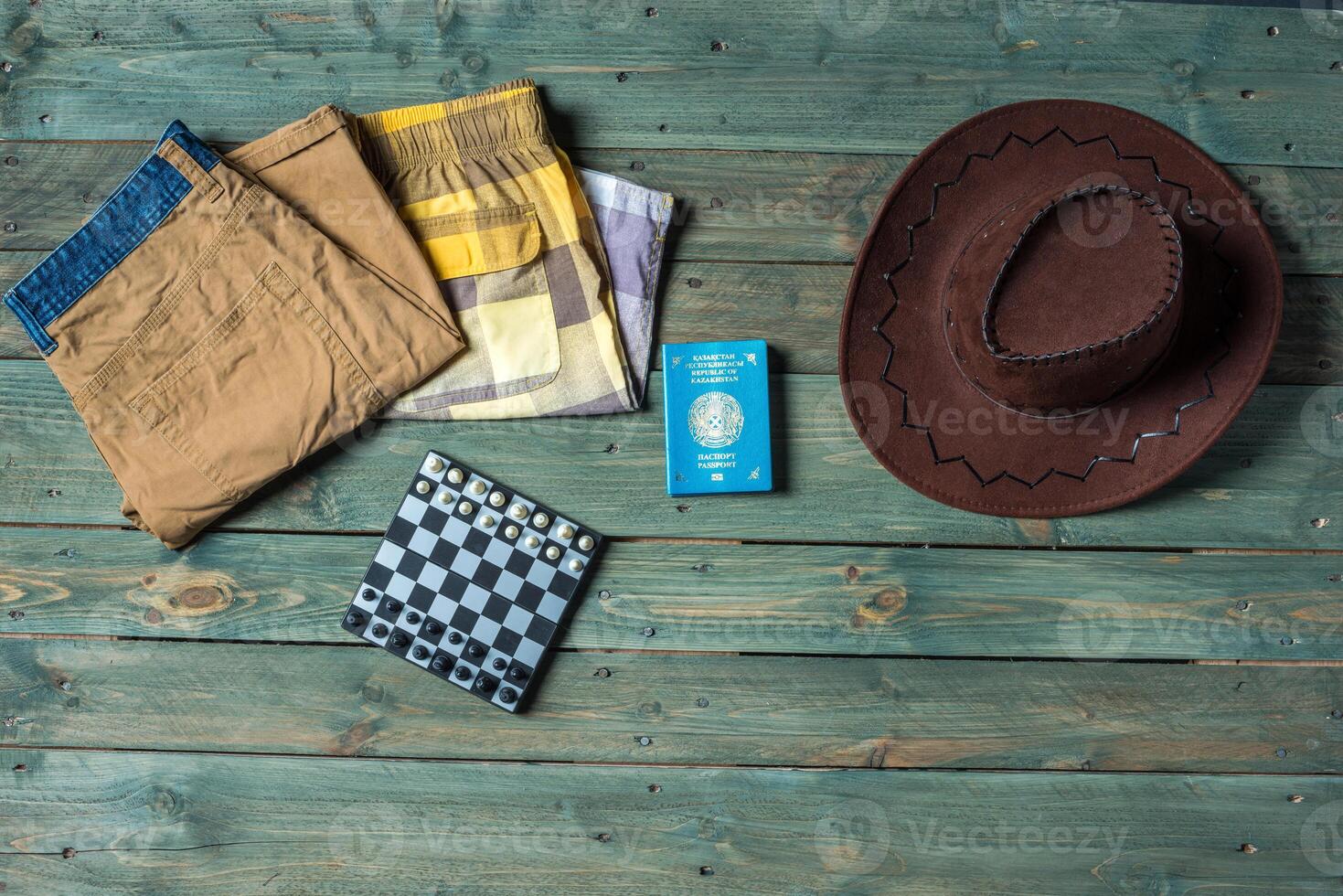 summer traveling stuff photo