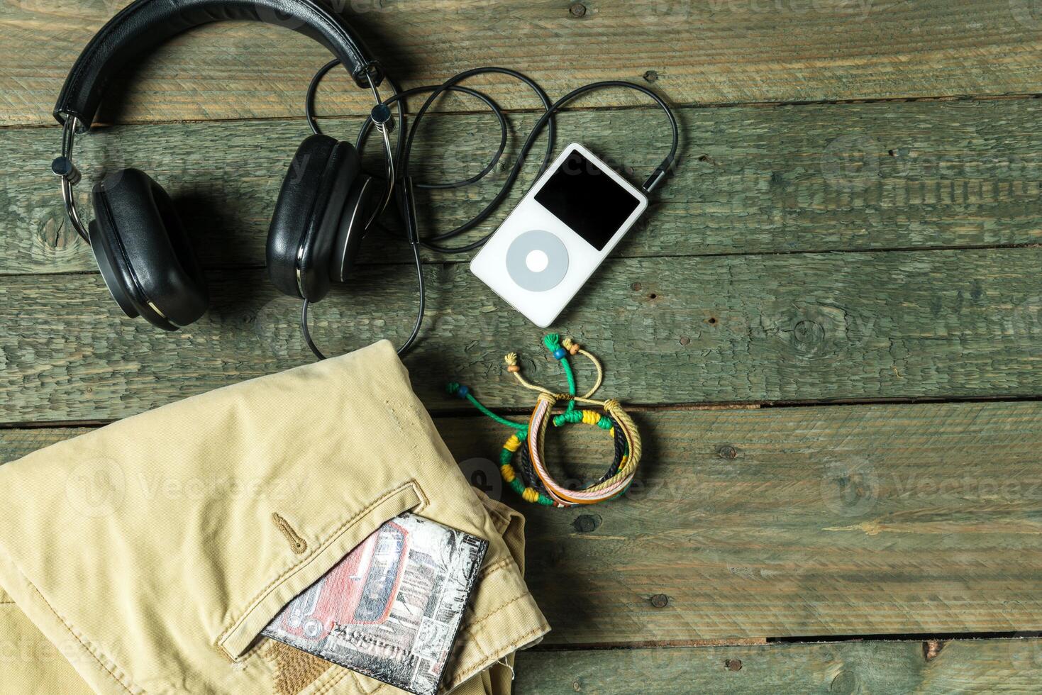 Summer traveling stuff photo