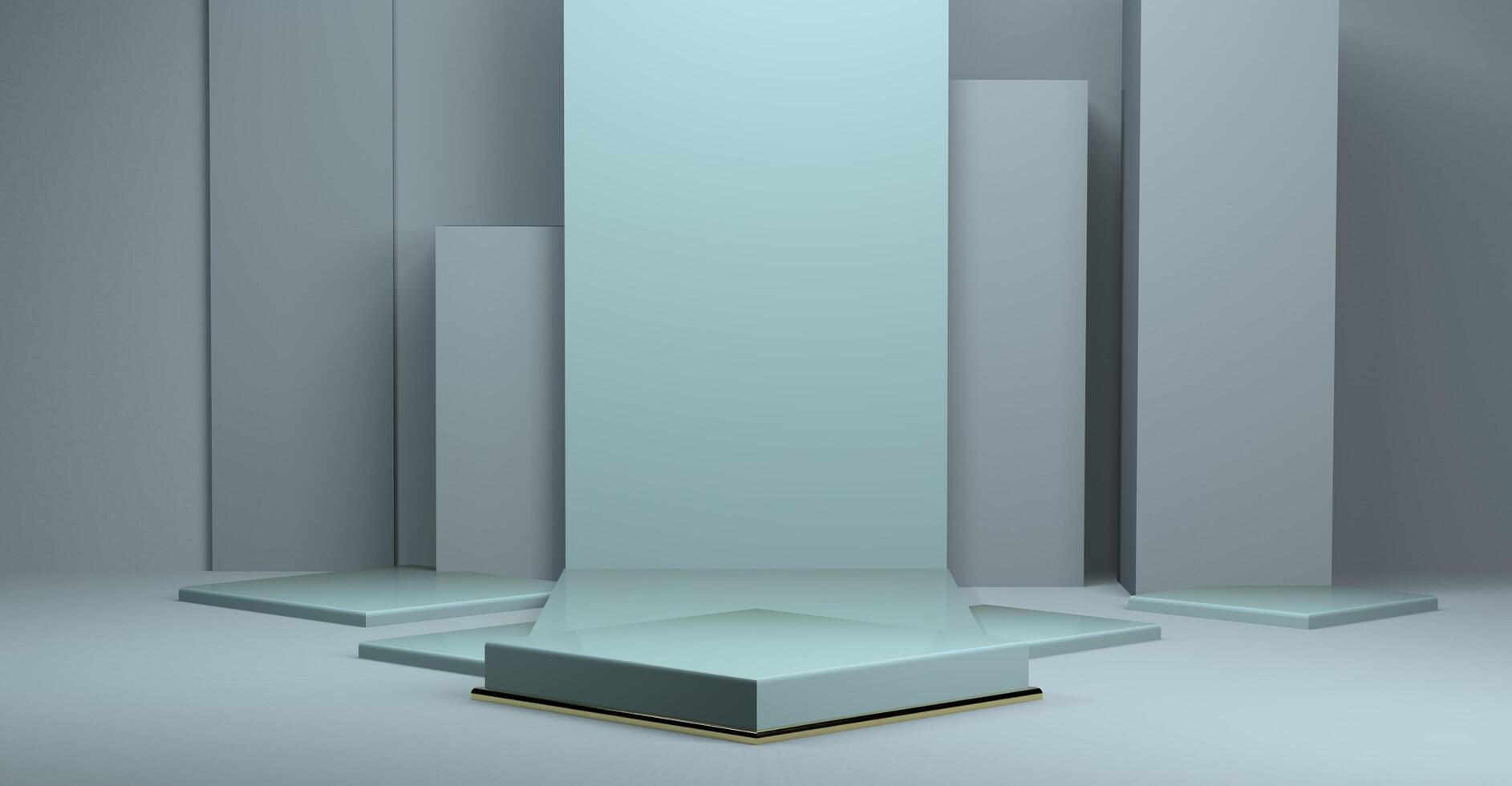 Podium with Background for product display photo