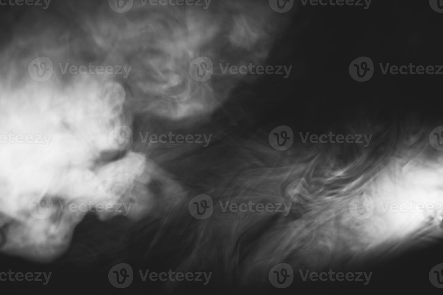 White smoke, studio shoot photo