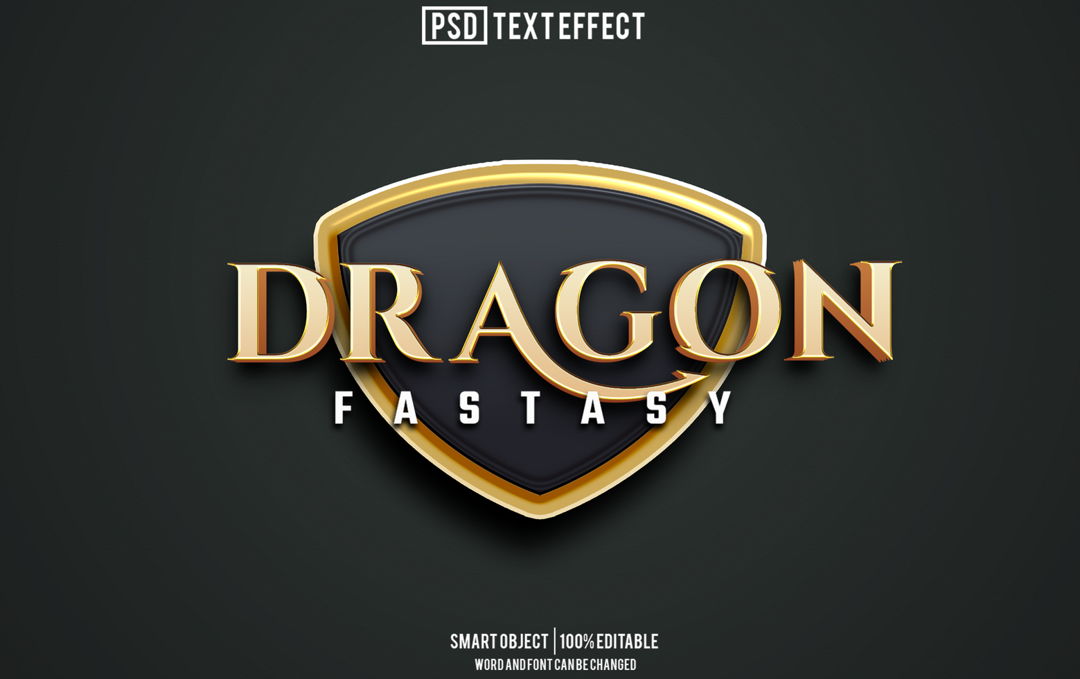 dragon text effect, font editable, typography, 3d text psd