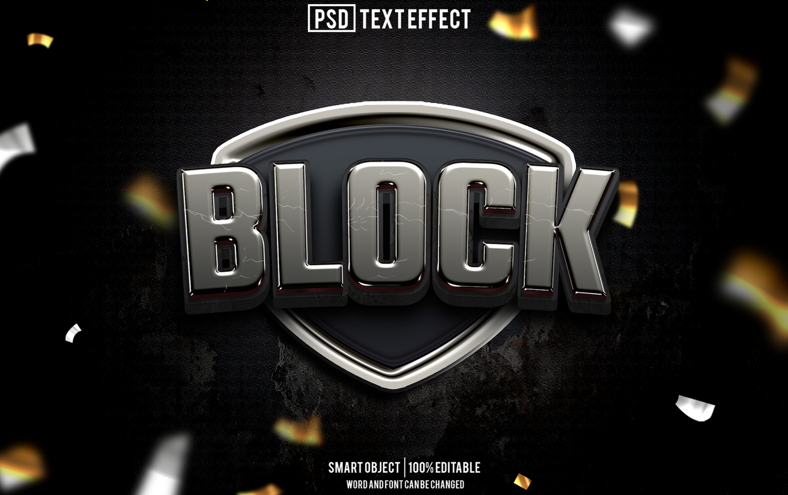 block text effect, font editable, typography, 3d text psd