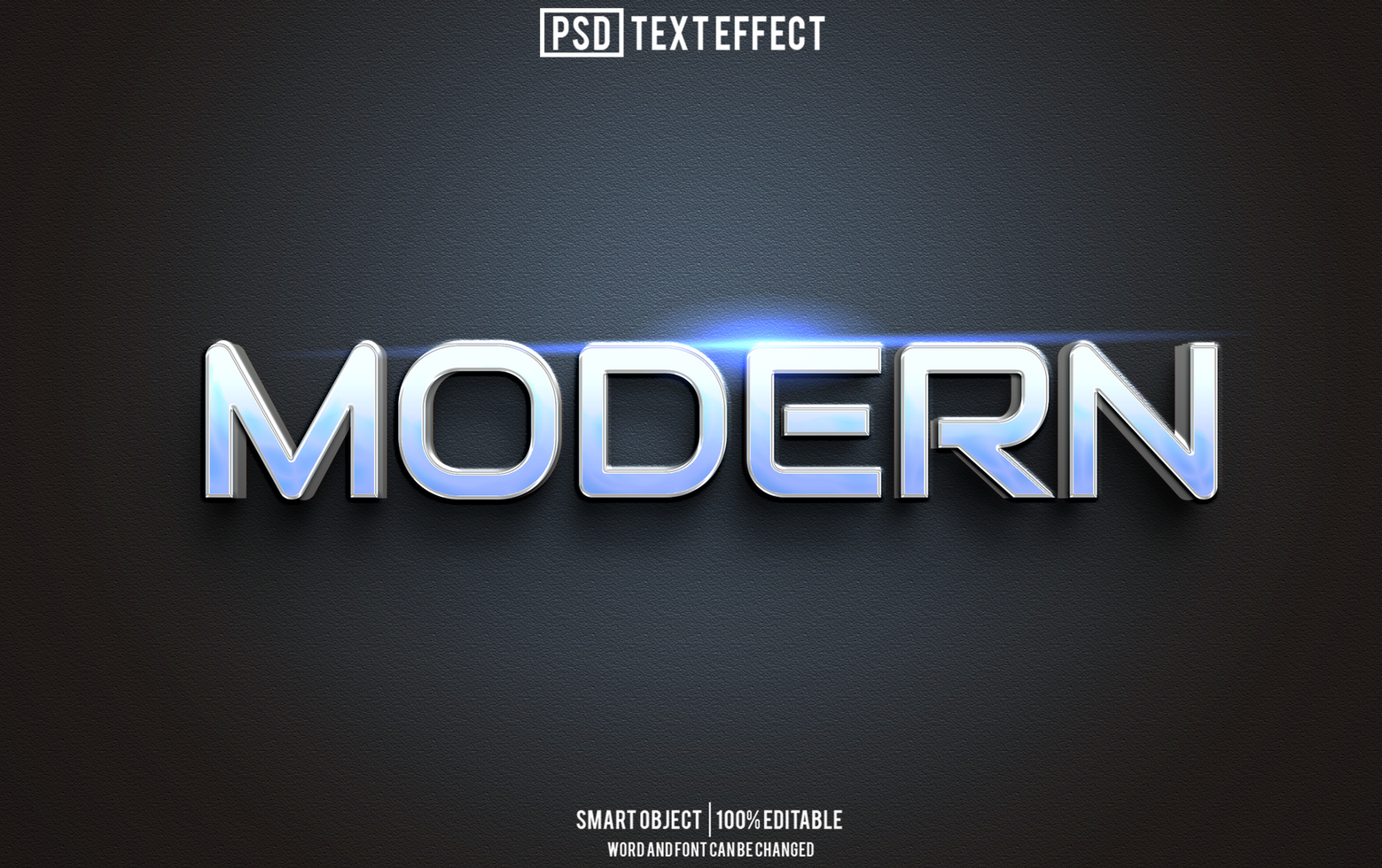 modern text effect, font editable, typography, 3d text psd
