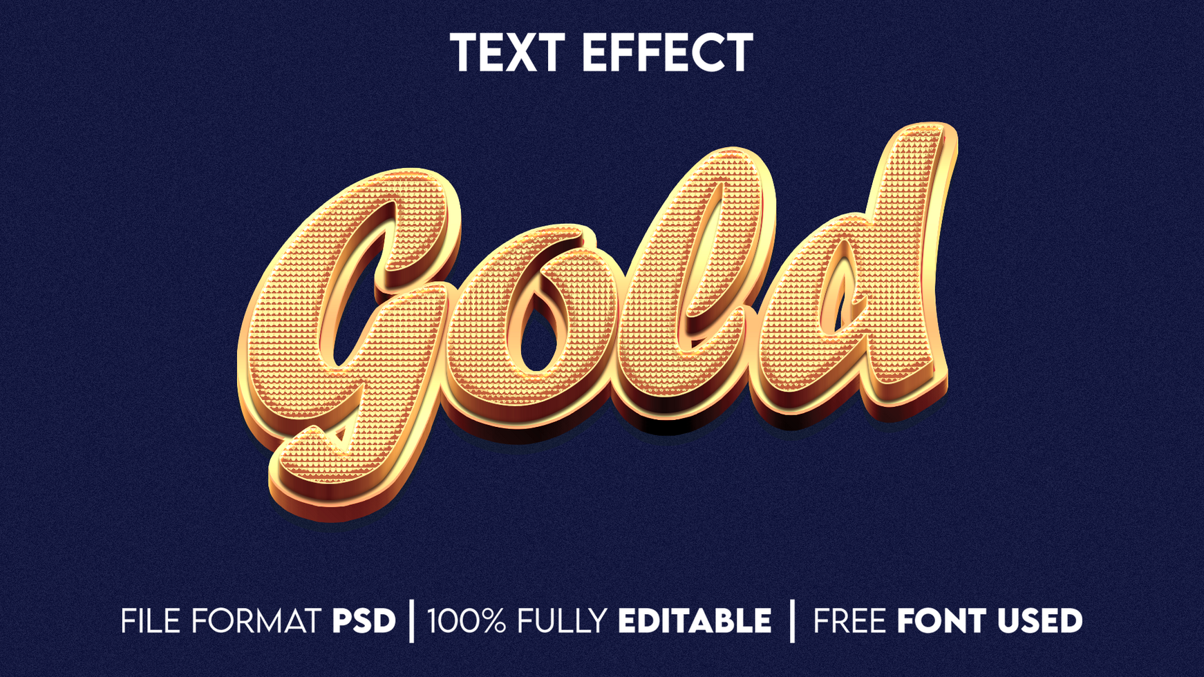Editable Text Effect psd