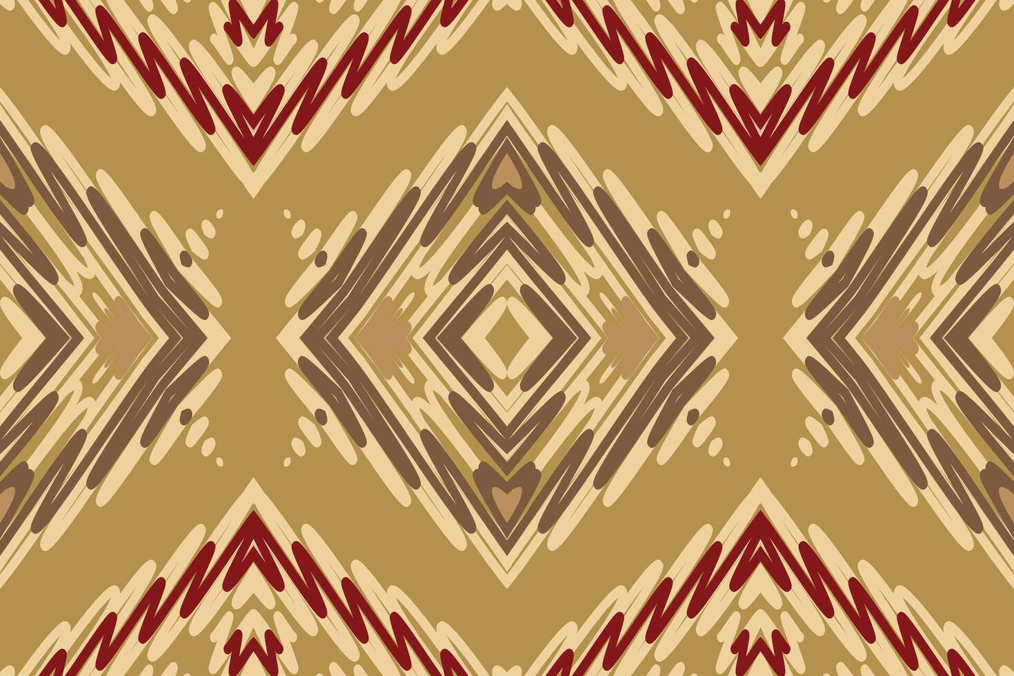 Tissue Dupatta Seamless Scandinavian pattern Motif embroidery, Ikat embroidery Design for Print vyshyvanka placemat quilt sarong sarong beach kurtis Indian motifs vector