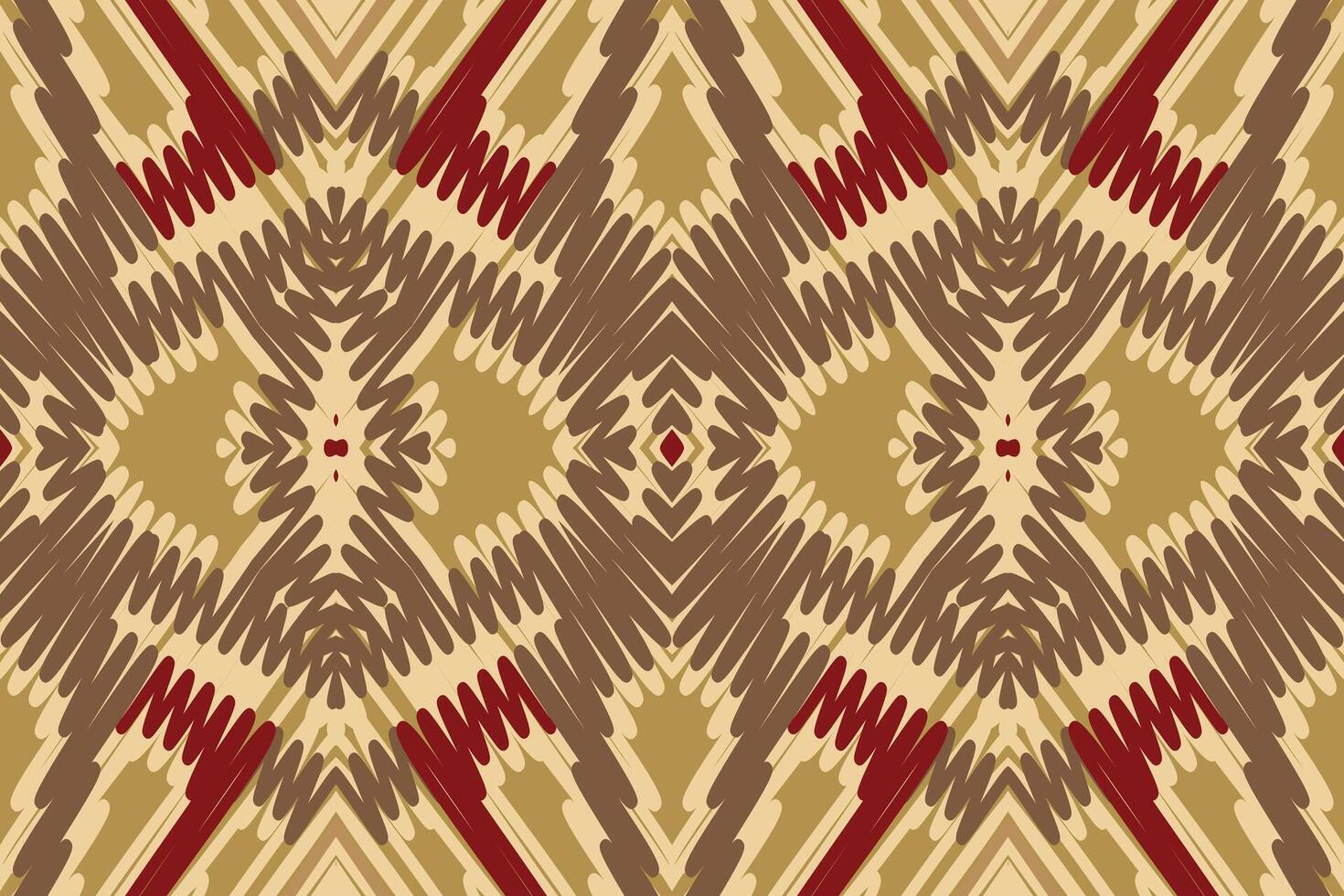 Tissue Dupatta Seamless Scandinavian pattern Motif embroidery, Ikat embroidery Design for Print indonesian batik motif embroidery native american kurta mughal design vector