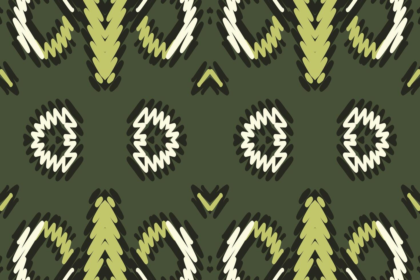 Tissue Dupatta Seamless Scandinavian pattern Motif embroidery, Ikat embroidery Design for Print pattern vintage flower folk navajo patchwork pattern vector