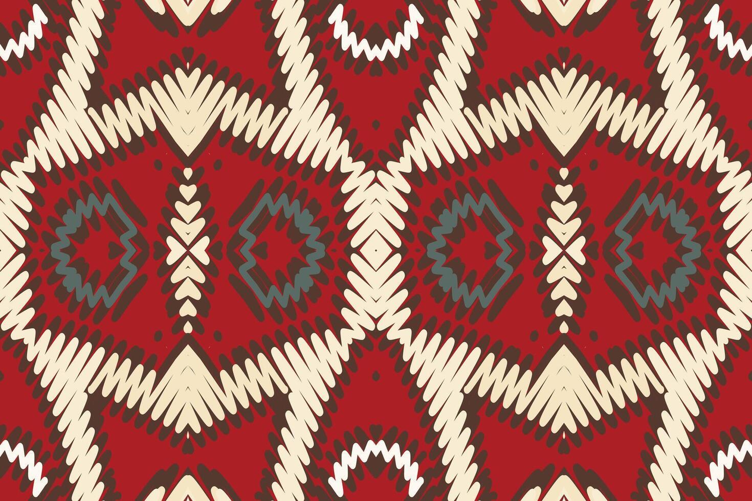Peruvian pattern Seamless Australian aboriginal pattern Motif embroidery, Ikat embroidery Design for Print Texture fabric saree sari carpet. kurta patola saree vector