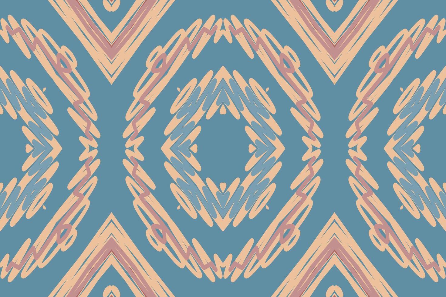 Anarkali frock design Seamless Native American, Motif embroidery, Ikat embroidery Design for Print pattern vintage flower folk navajo patchwork pattern vector