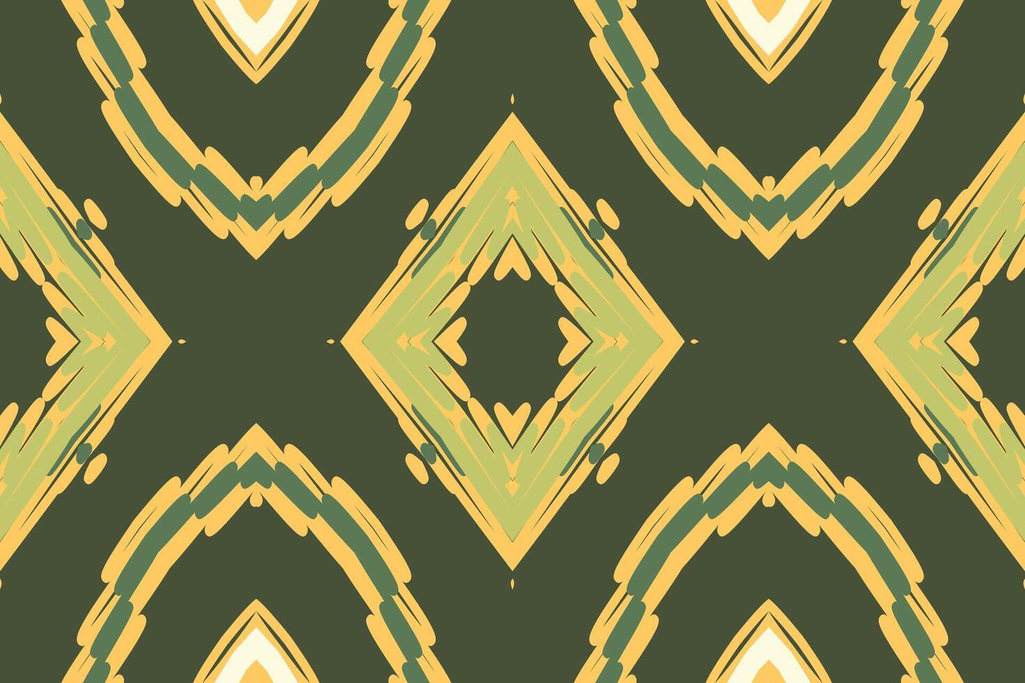 Anarkali frock design Seamless Native American, Motif embroidery, Ikat embroidery Design for Print egyptian pattern tibetan mandala bandanna vector