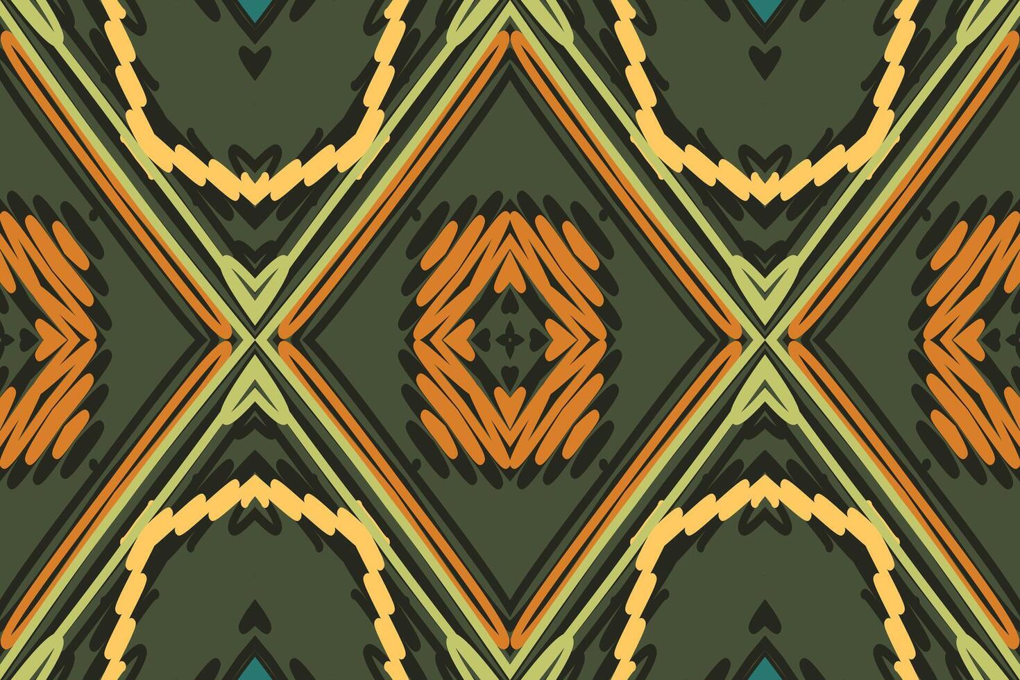 Anarkali frock design Seamless Australian aboriginal pattern Motif embroidery, Ikat embroidery Design for Print border embroidery ancient egypt vector