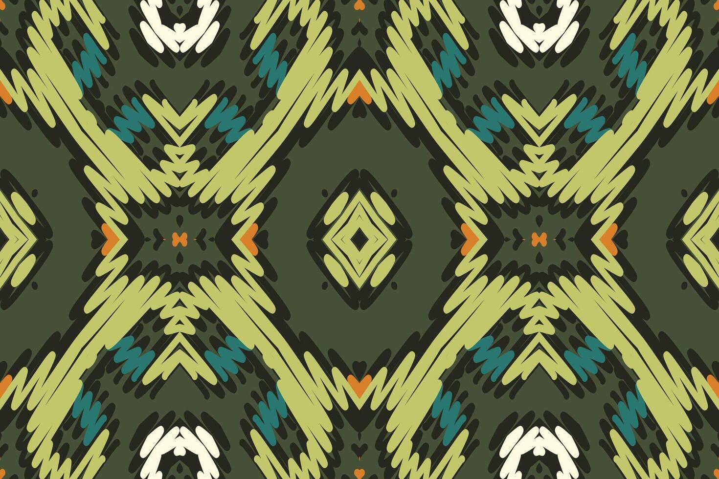 Anarkali frock design Seamless Australian aboriginal pattern Motif embroidery, Ikat embroidery Design for Print scandinavian pattern saree ethnic nativity gypsy pattern vector
