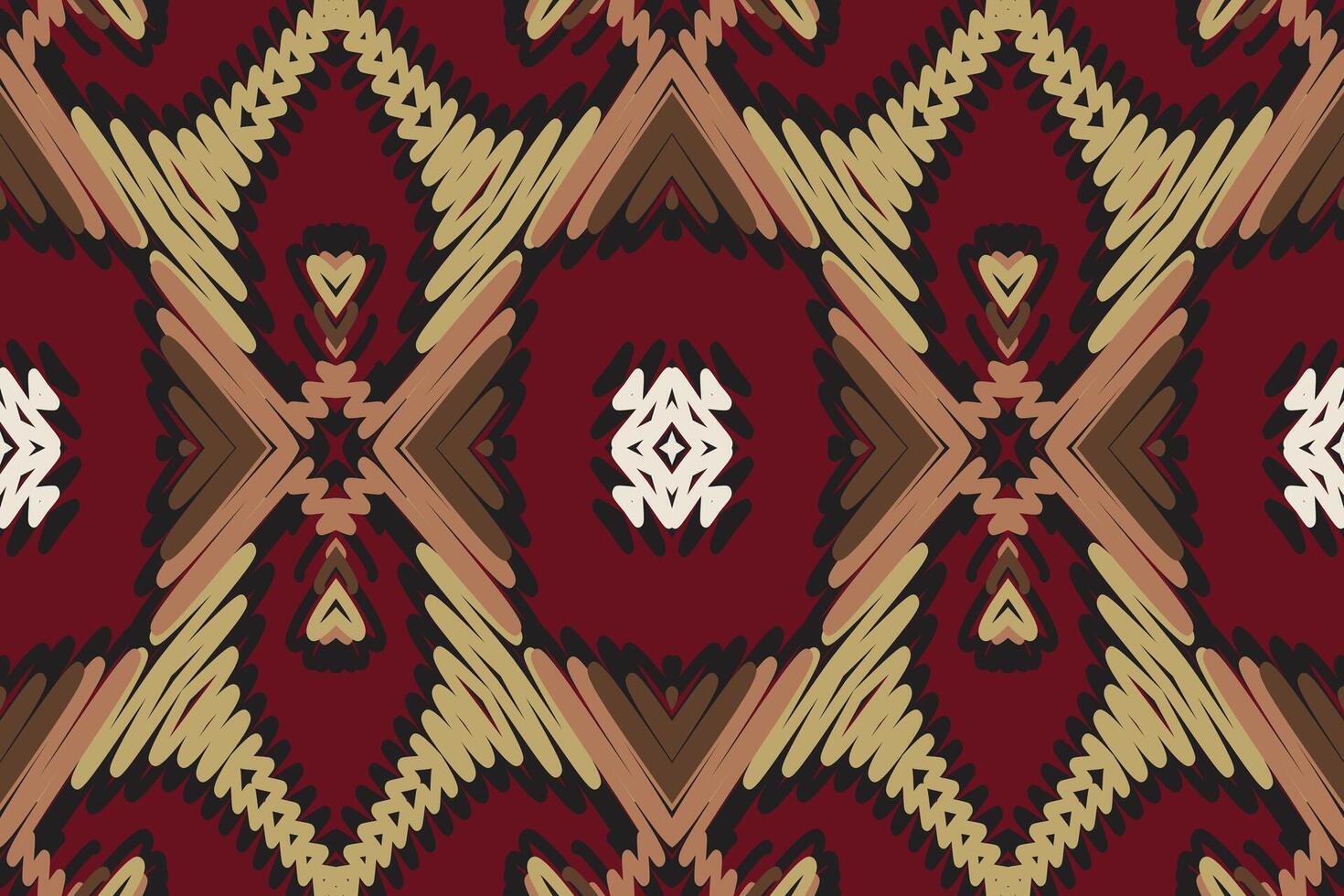 Anarkali frock design Seamless Mughal architecture Motif embroidery, Ikat embroidery Design for Print egyptian pattern tibetan mandala bandanna vector
